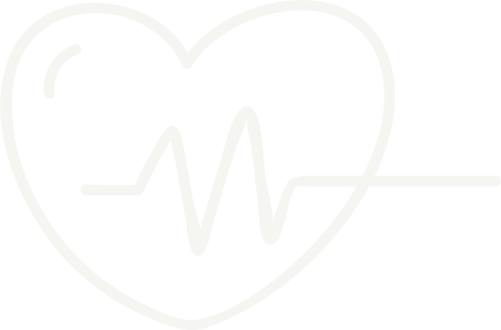 heart and cardiograph icon